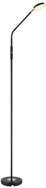Globo 58504SS LED stojacia lampa SILVIO | 6.5W integrovaný LED zdroj | 350lm | 2700/3350/4000K | vypínač