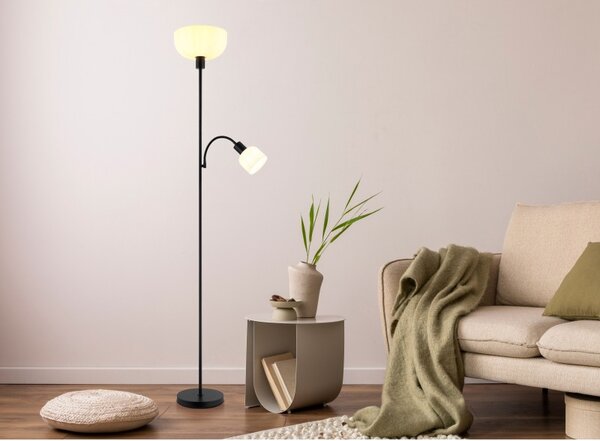 Globo 59947B stojacia lampa HINTON E27 | vypínač