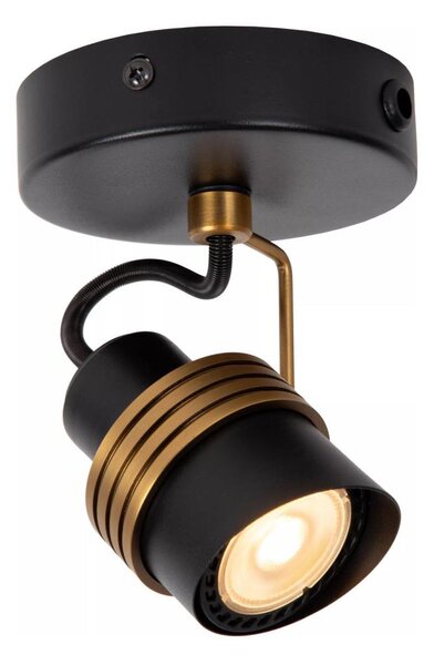 Lucide 34944/01/30 - Bodové svietidlo TUNDRAN 1xGU10/5W/230V čierna