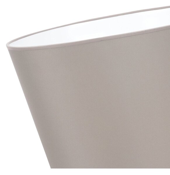 Závesné svietidlo Gaja, 1x béžové textilné tienidlo, (fi 44cm), w