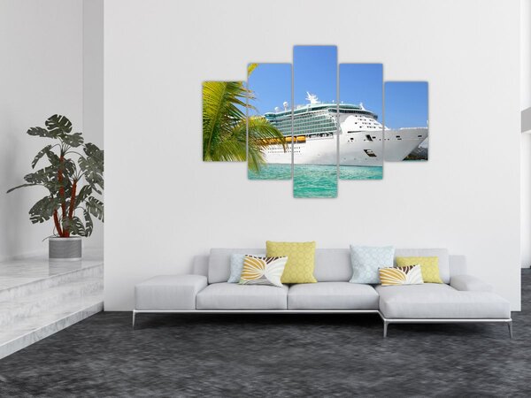 Obraz - Výletná loď (150x105 cm)