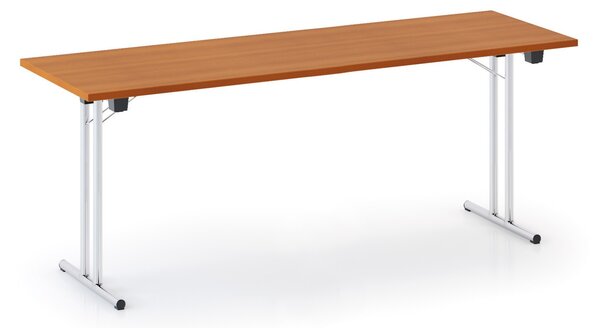 Skladací konferenčný stôl FOLDING, 180x80 cm, čerešňa