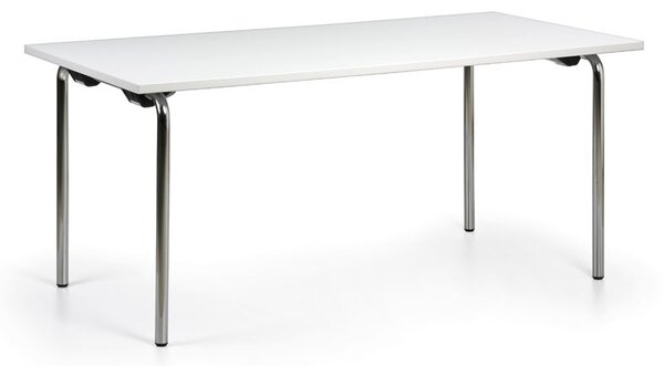 Skladací stôl SPOT, 160x80 cm, biela