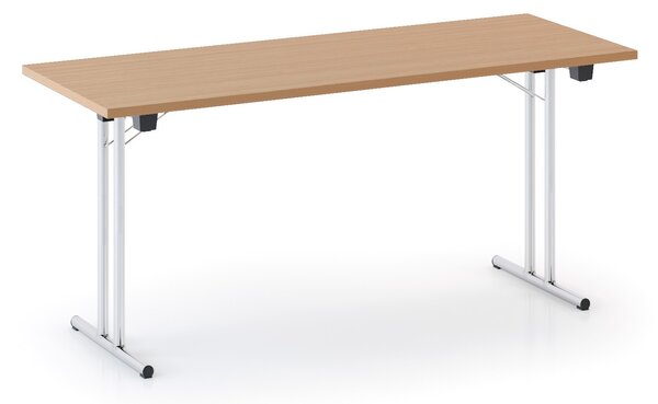 Skladací konferenčný stôl FOLDING, 160x80 cm, buk