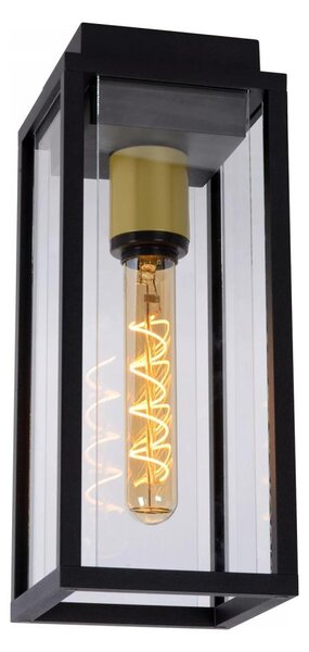 Lucide 27105/01/30- Vonkajšie nástenné svietidlo LAURENS 1xE27/15W/230V IP54 čierna
