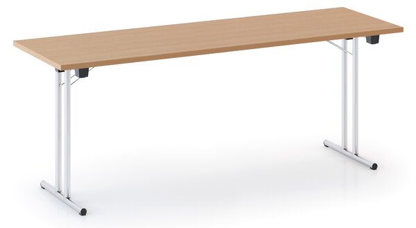 Skladací konferenčný stôl FOLDING, 180x80 cm, buk