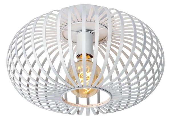 Lucide 78174/40/31 - Stropné svietidlo MANUELA 1xE27/60W/230V pr. 39,5 cm biela