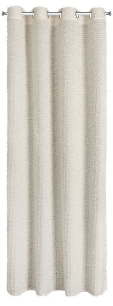ZÁVES NA KRÚŽKOCH EVA MINGE TIFFANY 135X250 CM KRÉMOVÁ