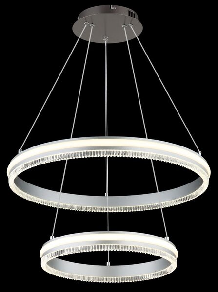 Globo 67377-60H LED závesné stropné svietidlo FRANCINE | 60W integrovaný LED zdroj | 5780lm | 2700-6000K