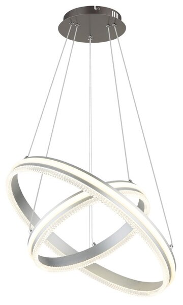 Globo 67377-60H LED závesné stropné svietidlo FRANCINE | 60W integrovaný LED zdroj | 5780lm | 2700-6000K