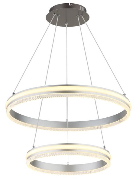 Globo 67377-60H LED závesné stropné svietidlo FRANCINE | 60W integrovaný LED zdroj | 5780lm | 2700-6000K