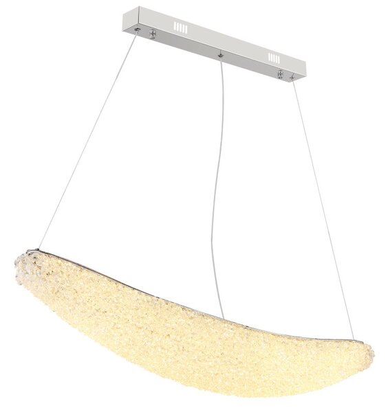 Globo 68524-40 LED závesné stropné svietidlo KRISTALLA | 40W integrovaný LED zdroj | 3400lm | 2700-6000K