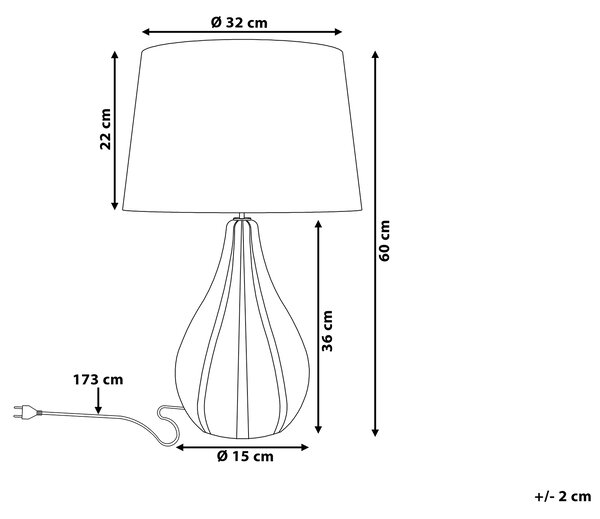Stolná lampa svetlobéžová porcelán umelý hodváb okrúhle bubnové tienidlo 60 cm moderný glamour štýl obývačka spálňa