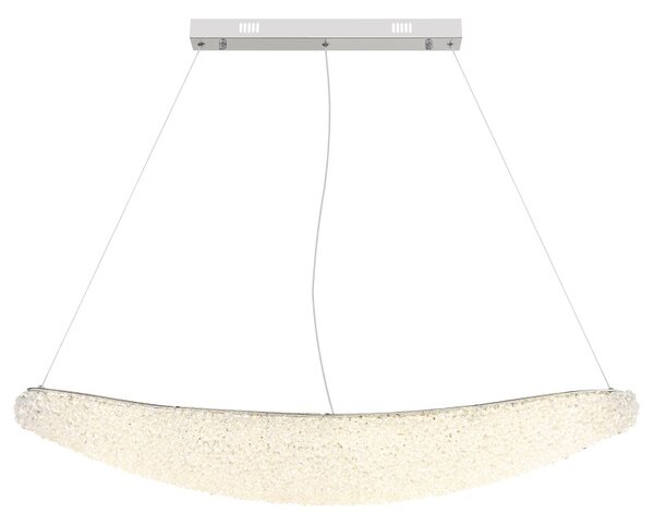 Globo 68524-40 LED závesné stropné svietidlo KRISTALLA | 40W integrovaný LED zdroj | 3400lm | 2700-6000K