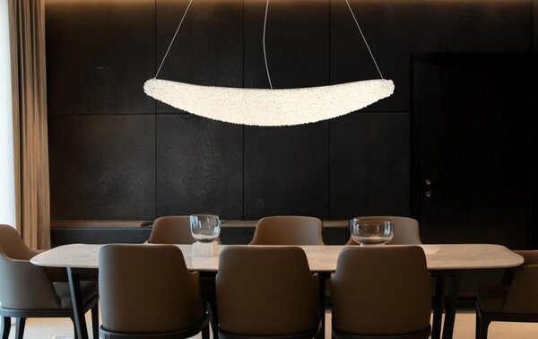 Globo 68524-40 LED závesné stropné svietidlo KRISTALLA | 40W integrovaný LED zdroj | 3400lm | 2700-6000K