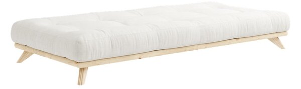 Jednolôžková posteľ z borovicového dreva s roštom 90x200 cm Senza – Karup Design