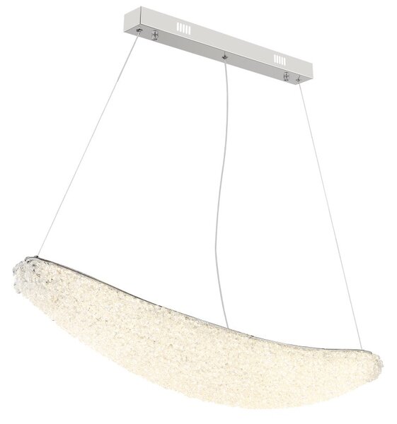 Globo 68524-40 LED závesné stropné svietidlo KRISTALLA | 40W integrovaný LED zdroj | 3400lm | 2700-6000K