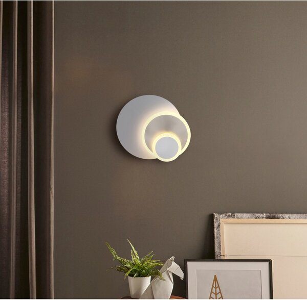 Globo 78414W LED nástenné svietidlo ODONELL | 20W integrovaný LED zdroj | 1490lm | 3000K