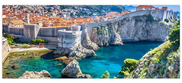 Obraz - Dubrovník (120x50 cm)