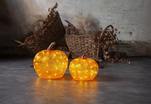 Vonkajšie LED osvetlenie Harvy Pumpkin 28 cm