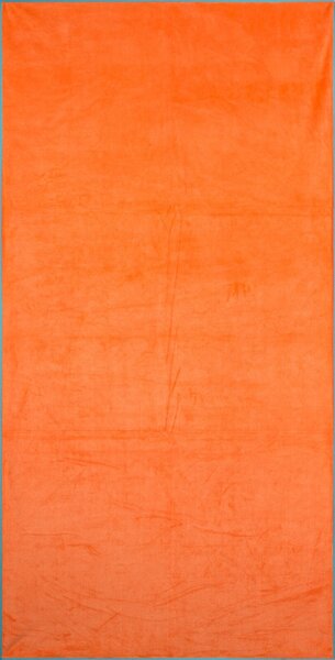 RÝCHLOSCHNÚCA PLÁŽOVÁ OSUŠKA Z MIKROVLÁKNA IGA 80X160 CM ORANŽOVÁ