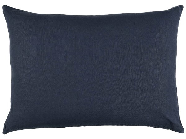 Ľanový poťah na vankúš Indigo 50 × 70 cm
