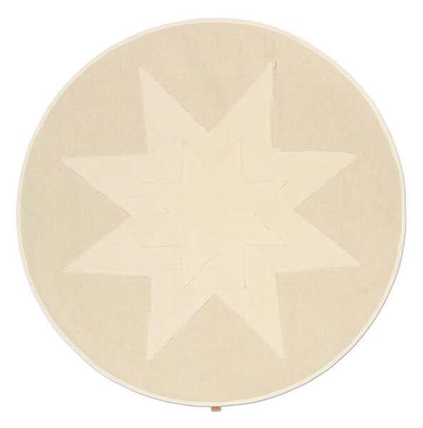Ferm Living Podložka pod vianočný stromček Vela Star, natural