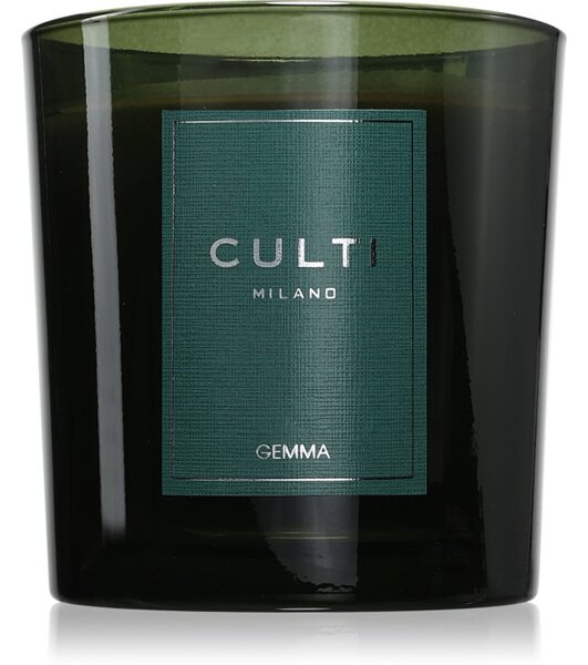 Culti Milano Winter Gemma Green vonná sviečka 550 g