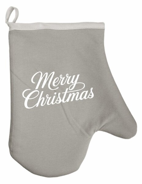 Vianočná kuchynská rukavica Merrymas EMI, červená