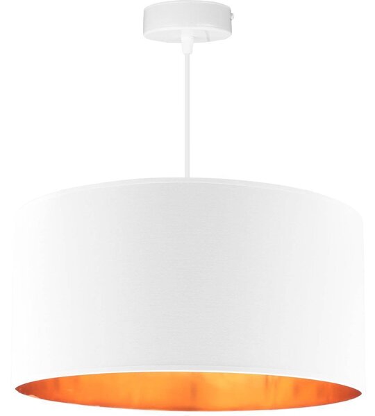 Závesné svietidlo Shade, 1x textilné tienidlo (výber zo 4 farieb), (výber z 3 farieb konštrukcie), (fi 40cm), g