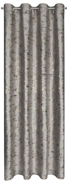 ZATEMŇOVACÍ ZÁVES NA KRÚŽKOCH TAMI 140X250 CM TMAVOSIVÁ