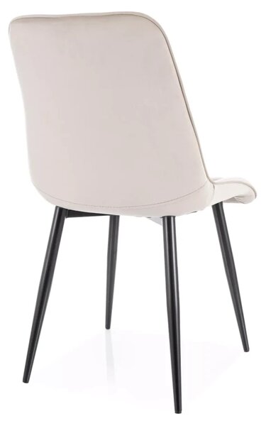 PROFI jedálenský set stôl RION 80 + 4x stolička CHIC bluvel 30