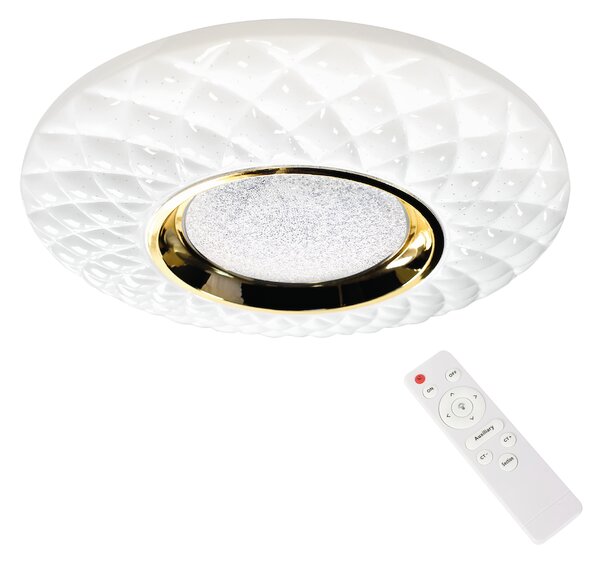 Stropné LED svietidlo Tokyo, 1x LED 24w, 3000-6000k, w/g, s ovládačom