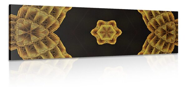 Obraz zaujímavá zlatá Mandala