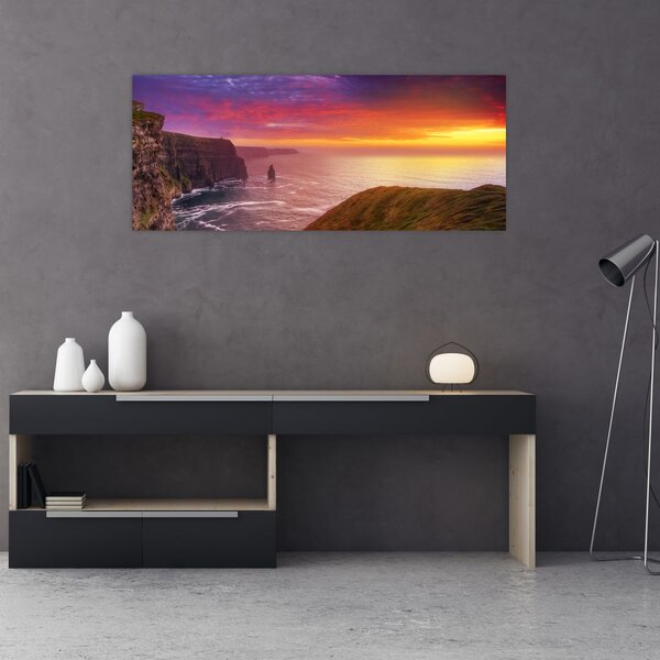 Obraz - Moherské útesy (120x50 cm)