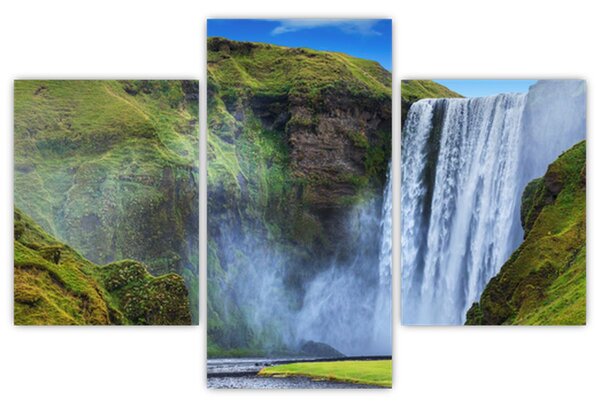 Obraz - Vodopád Seljalandsfoss (90x60 cm)