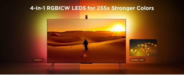 Govee - TV Backlight 3 Lite TV 75-85" SMART LED podsvietenie RGBICW Wi-Fi IP67