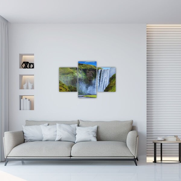 Obraz - Vodopád Seljalandsfoss (90x60 cm)
