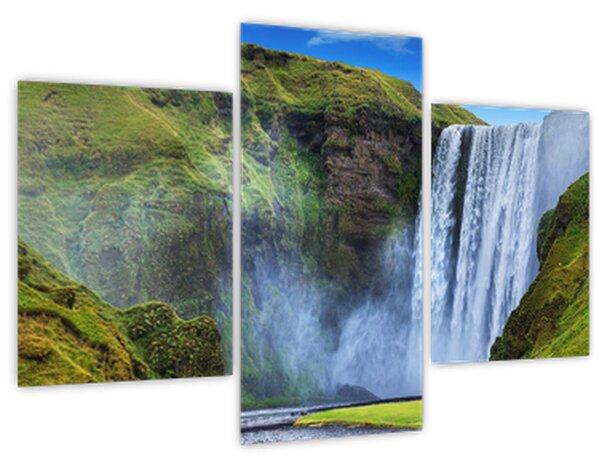 Obraz - Vodopád Seljalandsfoss (90x60 cm)