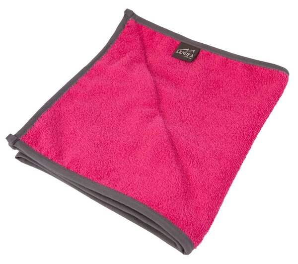 RÝCHLOSCHNÚCI BAVLNENÝ UTERÁK SPORT 30X110 CM RUŽOVÁ
