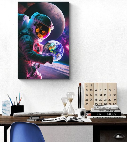 Obraz astronaut na vesmírnej výprave