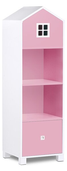 KONSIMO Detská knižnica MIRUM 06 bielo-ružová