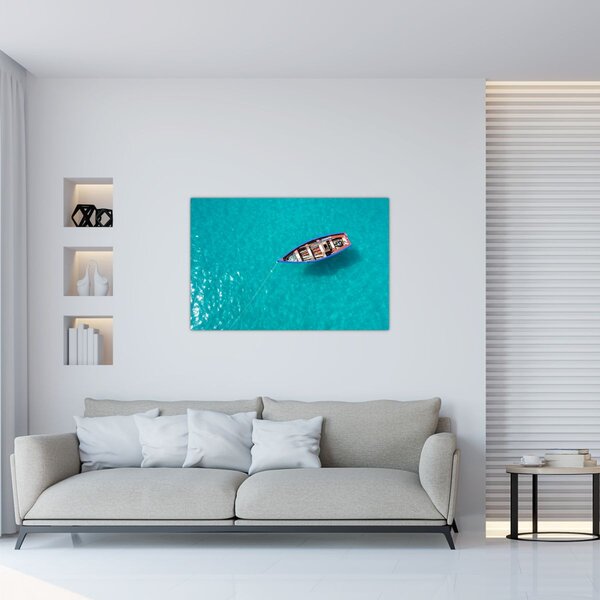 Obraz - Tradičná rybárska loď (90x60 cm)