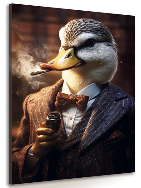 Obraz zvierací gangster káčer