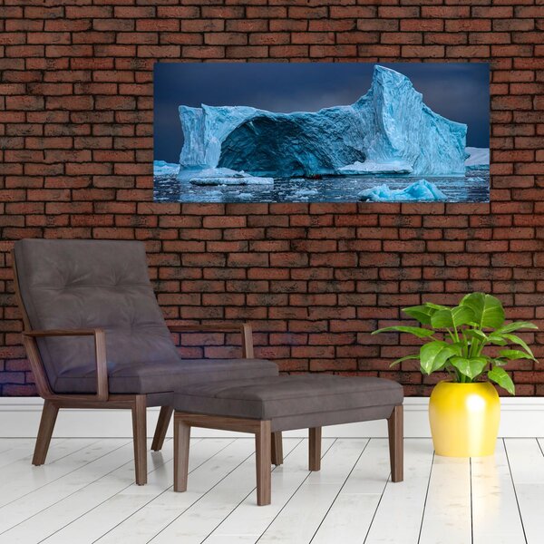 Obraz - Ľadová jaskyňa (120x50 cm)