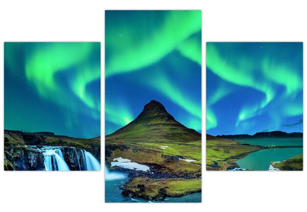 Obraz - Kirkjufell, Island (90x60 cm)