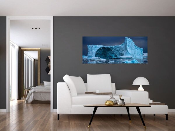 Obraz - Ľadová jaskyňa (120x50 cm)