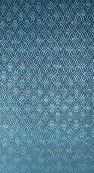 ZATEMŇOVACÍ ZÁVES NA KRÚŽKOCH ARETA 140X250 CM MODRÁ BS
