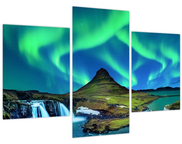 Obraz - Kirkjufell, Island (90x60 cm)