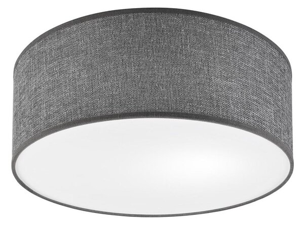 Stropné svietidlo SIRJA 1xE27/15W/230V pr. 35 cm sivé